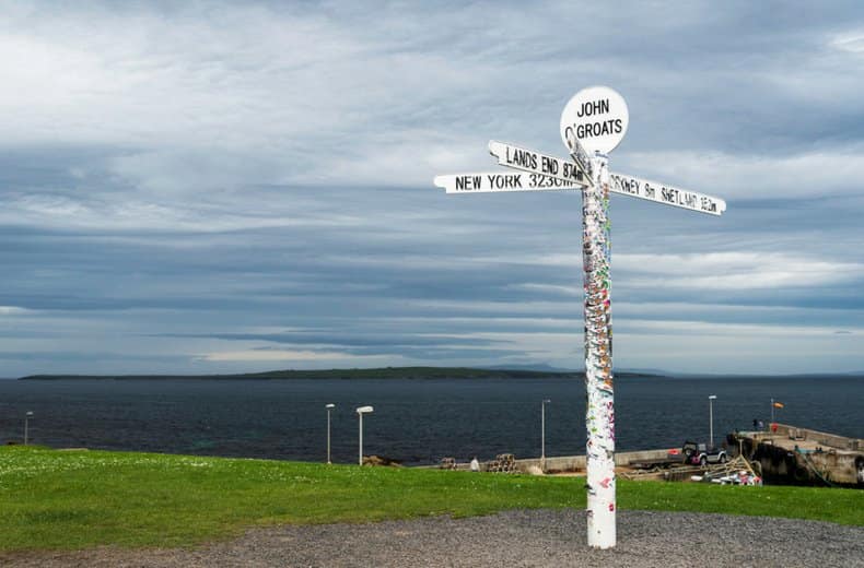 john o'groats sign