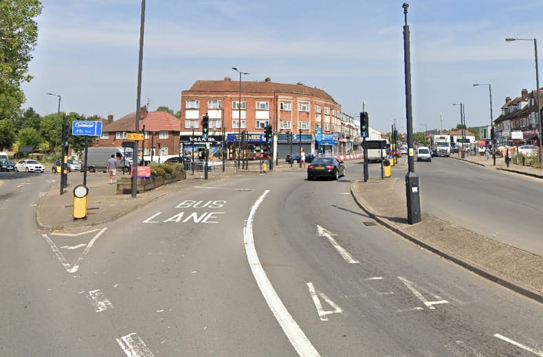 bus lane harrow