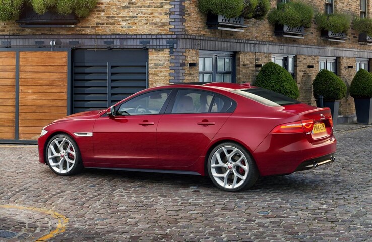 Jaguar XE side profile