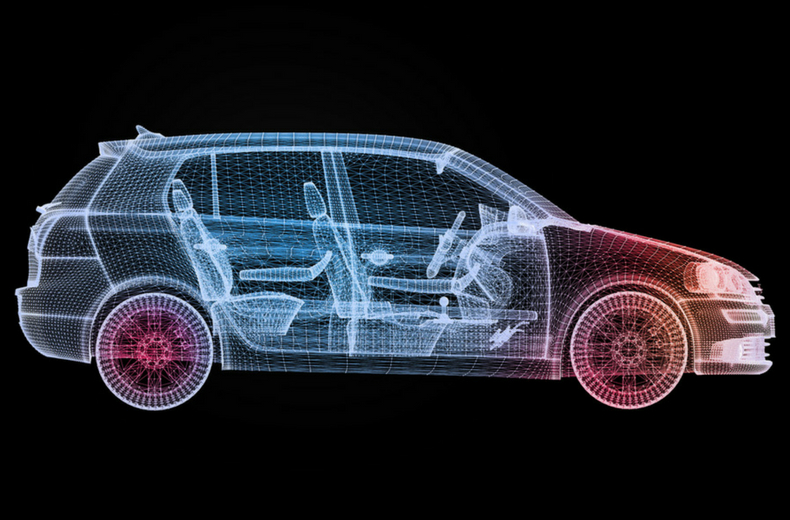 heat map for car